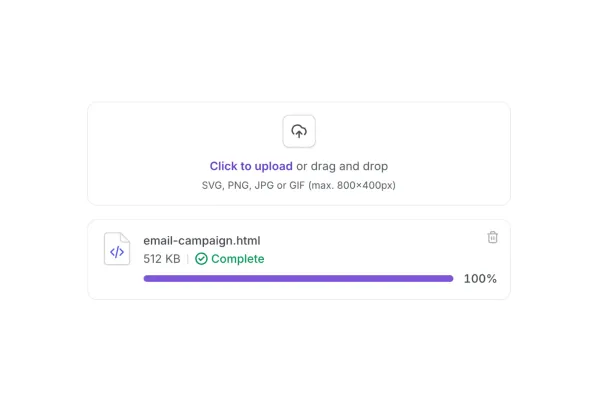 Professional Figma to HTML email conversion service dashboard